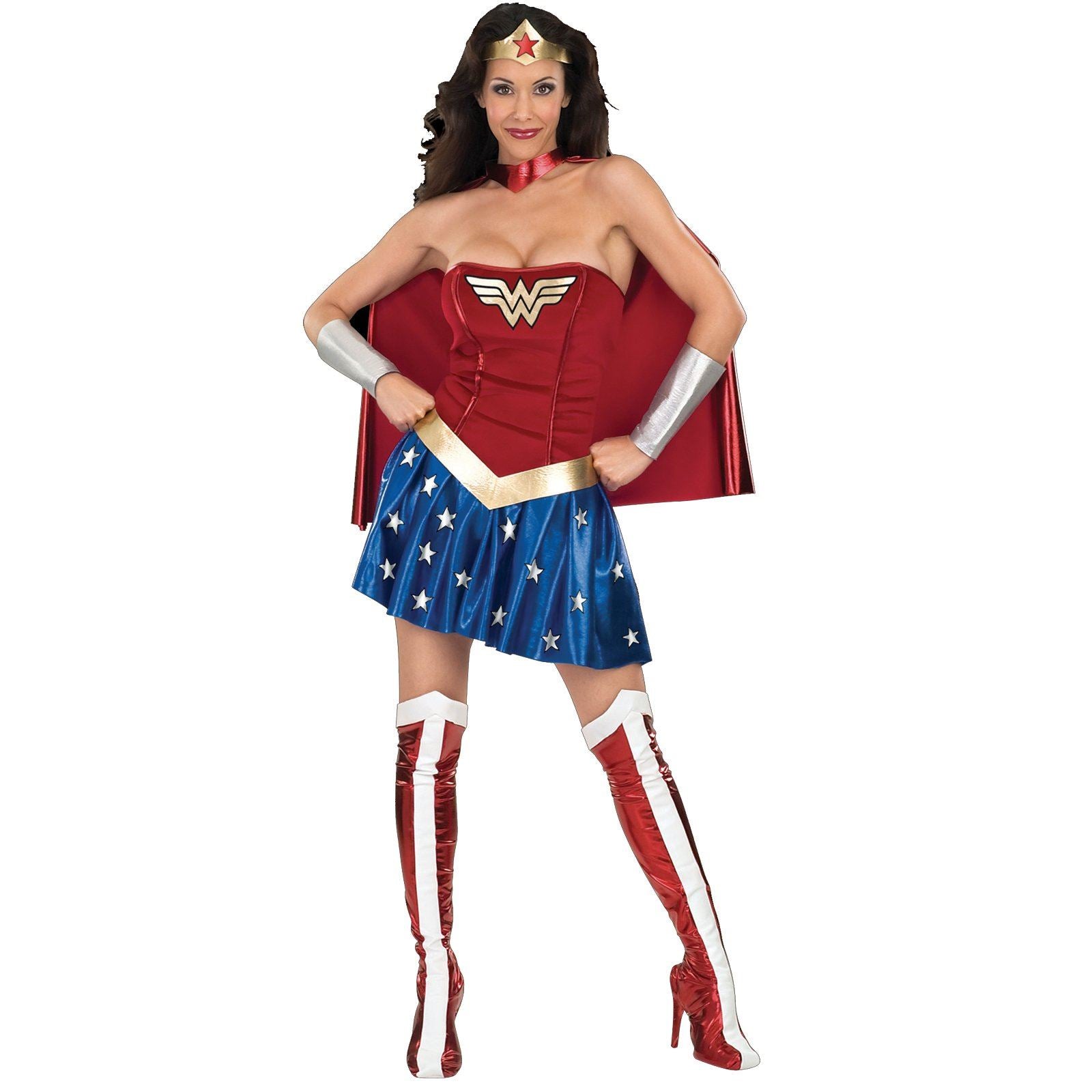 Wonder Woman Adult Woman Costume by Rubies Costumes only at  TeeJayTraders.com