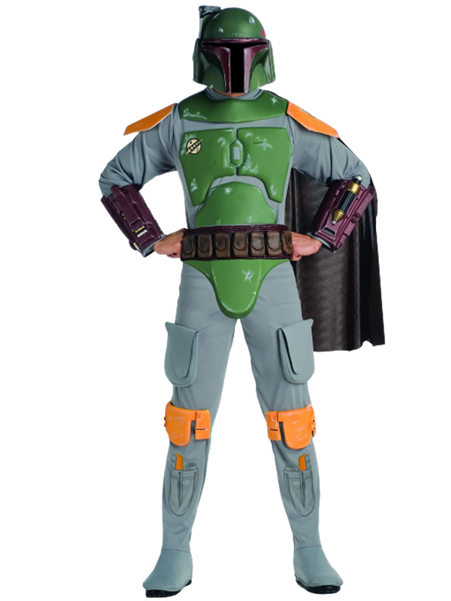 Boba Fett Star Wars Men Deluxe Costume by Rubies costumes only at  TeeJayTraders.com
