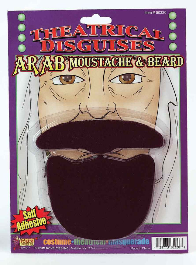 Arab Beard And Moustache by Rubies only at  TeeJayTraders.com