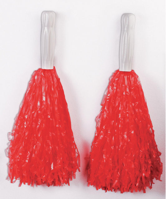 Pom Pom Plastic Red by Rubies only at  TeeJayTraders.com