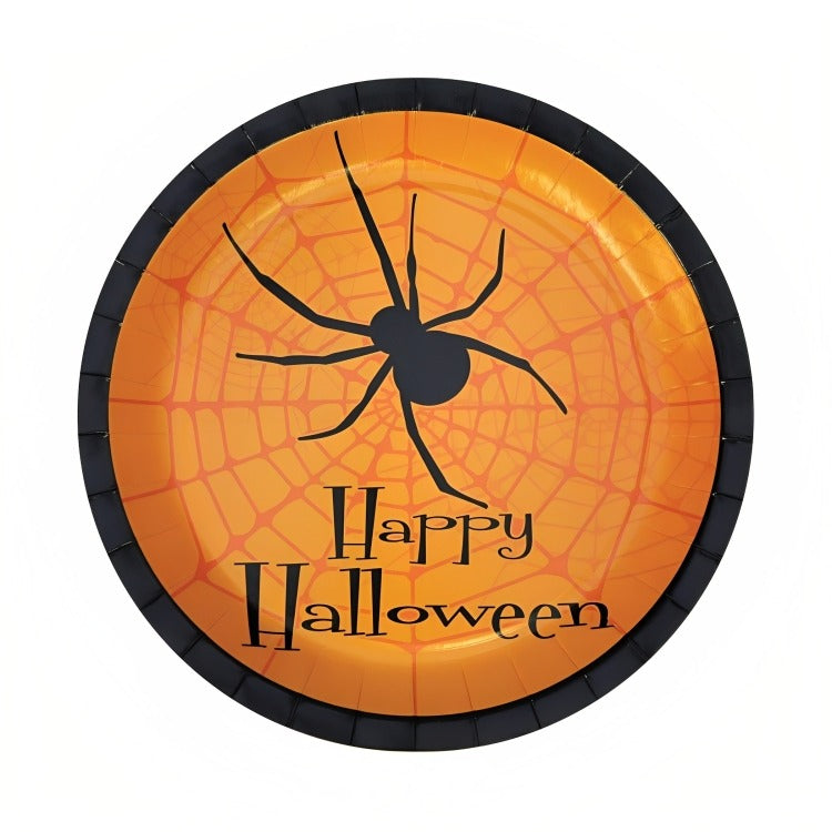 Happy Halloween Party Delights Plates by Halloween Resource Center only at  TeeJayTraders.com