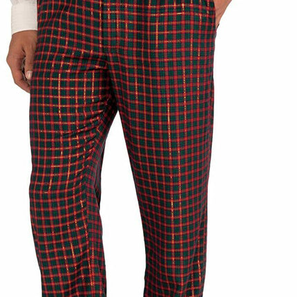 Festive Holiday Christmas Men Plaid Pants by Halloween Resource Center only at  TeeJayTraders.com