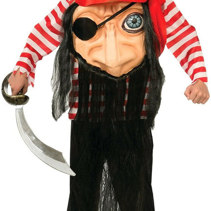 Big Face Buccaneer Adventure Boys Costume by Halloween Resource Center only at  TeeJayTraders.com