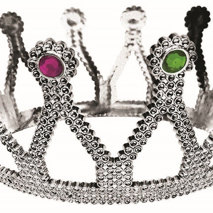 Royal King Crown Silver by Rubies Costumes only at  TeeJayTraders.com