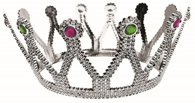 Royal King Crown Silver by Rubies Costumes only at  TeeJayTraders.com
