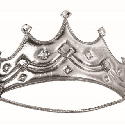Child Royal King Crown Silver by Rubies Costumes only at  TeeJayTraders.com