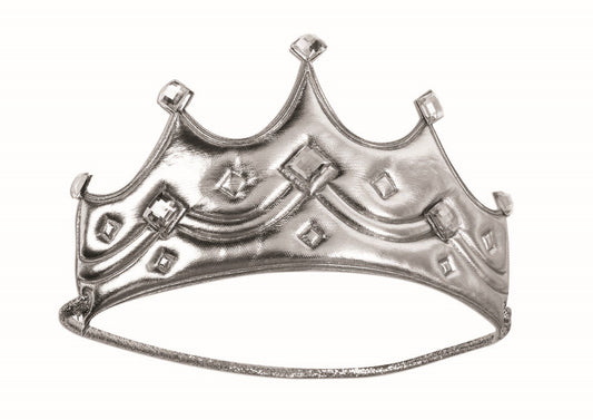 Child Royal King Crown Silver by Rubies Costumes only at  TeeJayTraders.com