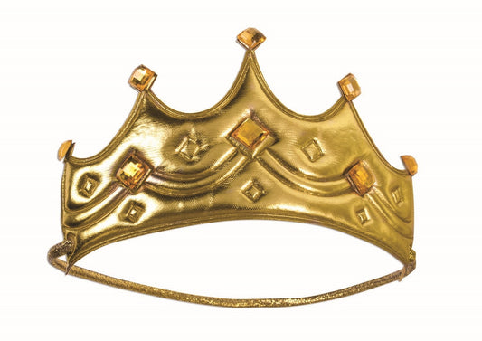 Child Royal King Crown Gold by Rubies Costumes only at  TeeJayTraders.com