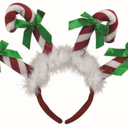 Candy Cane Adult Headband by Rubies only at  TeeJayTraders.com