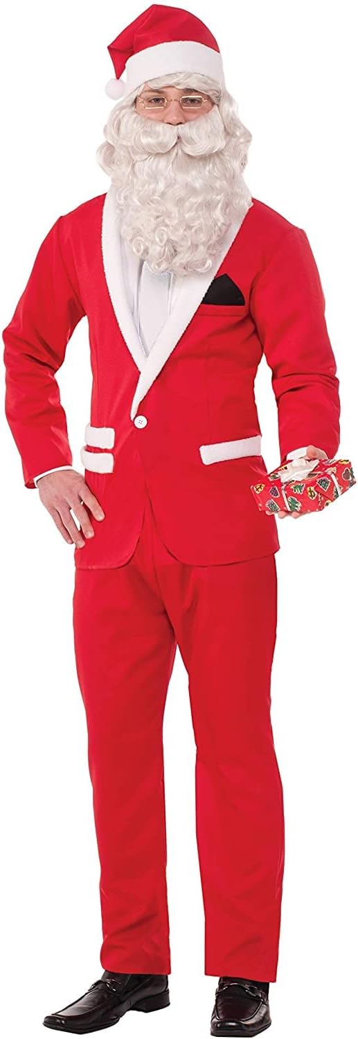 Simply Suited Timeless Santa Men Costume by Halloween Resource Center only at  TeeJayTraders.com