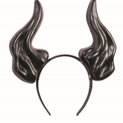 Black Horns Headband by Rubies only at  TeeJayTraders.com