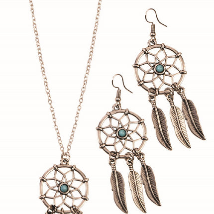 Western Earning Necklace Set by Rubies only at  TeeJayTraders.com