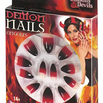 Infernal Devil Temptation Women Nails by Halloween Resource Center only at  TeeJayTraders.com