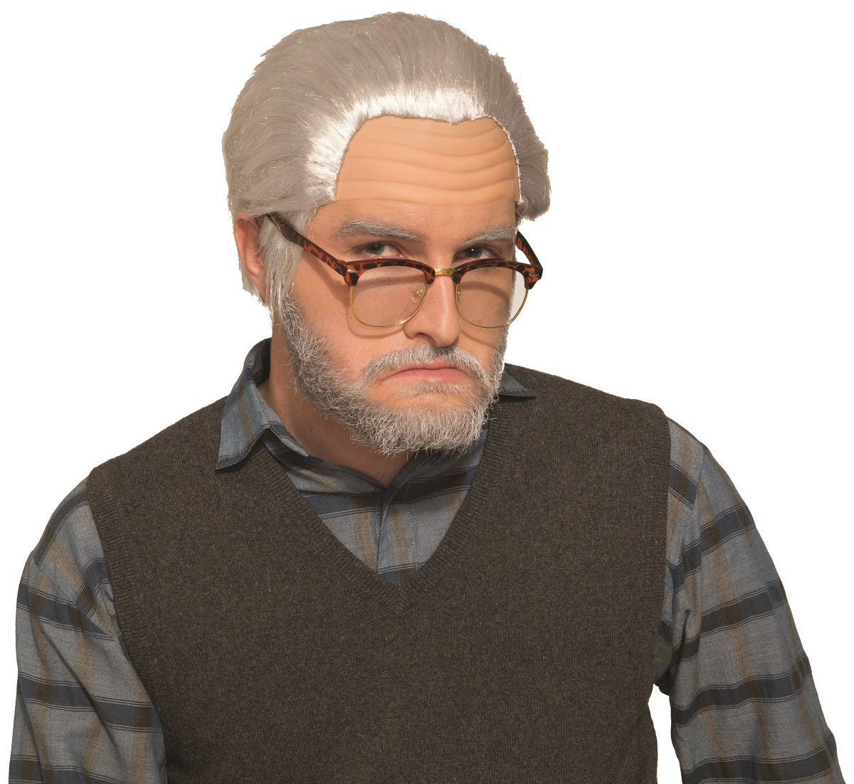 Grandpa Adult Wig by Rubies only at  TeeJayTraders.com