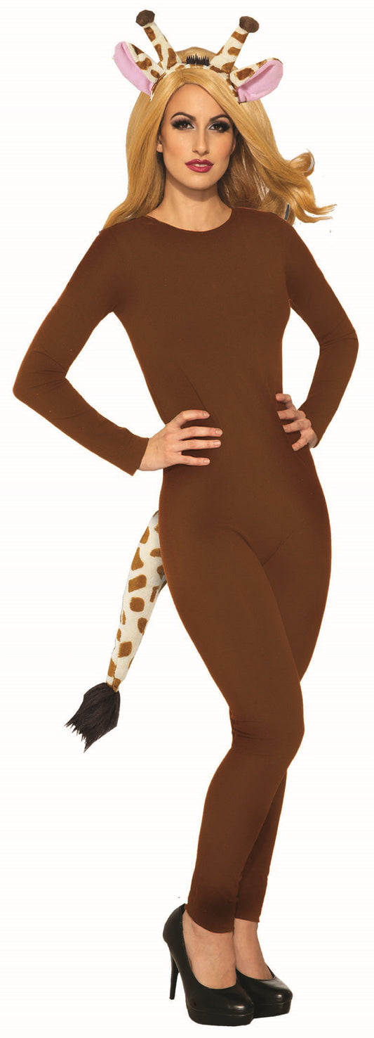 Full Body Unitard Brown by Rubies only at  TeeJayTraders.com