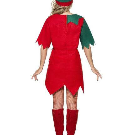 Christmas Elf Women Costume by Smiffy Costumes only at  TeeJayTraders.com - Image 2