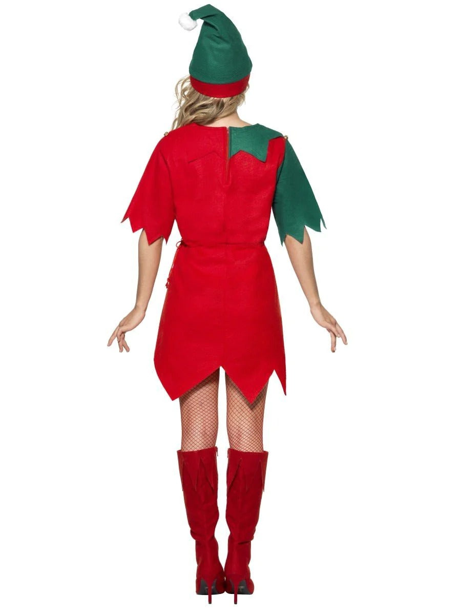 Christmas Elf Women Costume by Smiffy Costumes only at  TeeJayTraders.com - Image 2