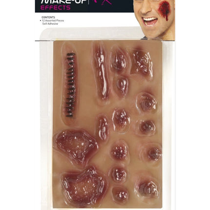 Gory Wounds Makeup by Smiffy Costumes only at  TeeJayTraders.com