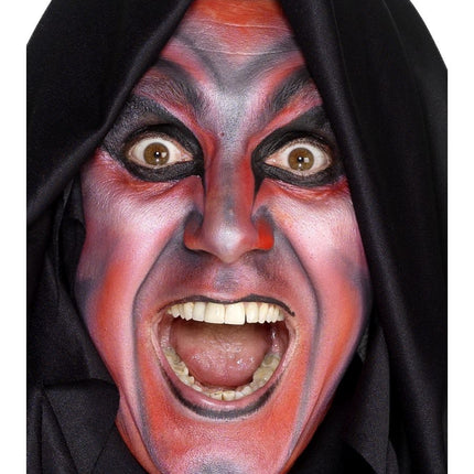Aqua Cream Make Up Red by Smiffy Costumes only at  TeeJayTraders.com - Image 2