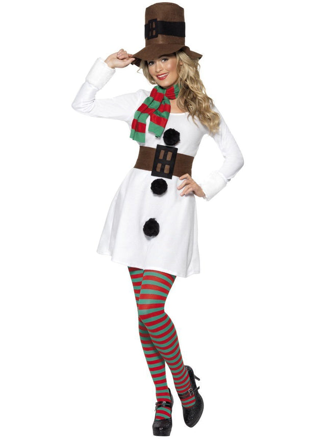 Miss Snowman Women Costume by Smiffy Costumes only at  TeeJayTraders.com