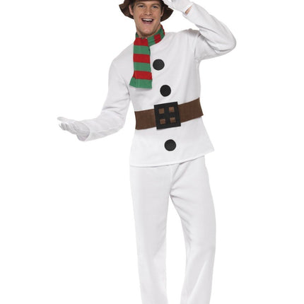 Mr Snowman Men Costume by Smiffy Costumes only at  TeeJayTraders.com
