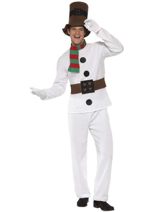 Mr Snowman Men Costume by Smiffy Costumes only at  TeeJayTraders.com