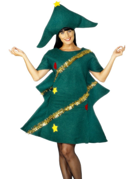 Christmas Tree Women Costume by Smiffy Costumes only at  TeeJayTraders.com