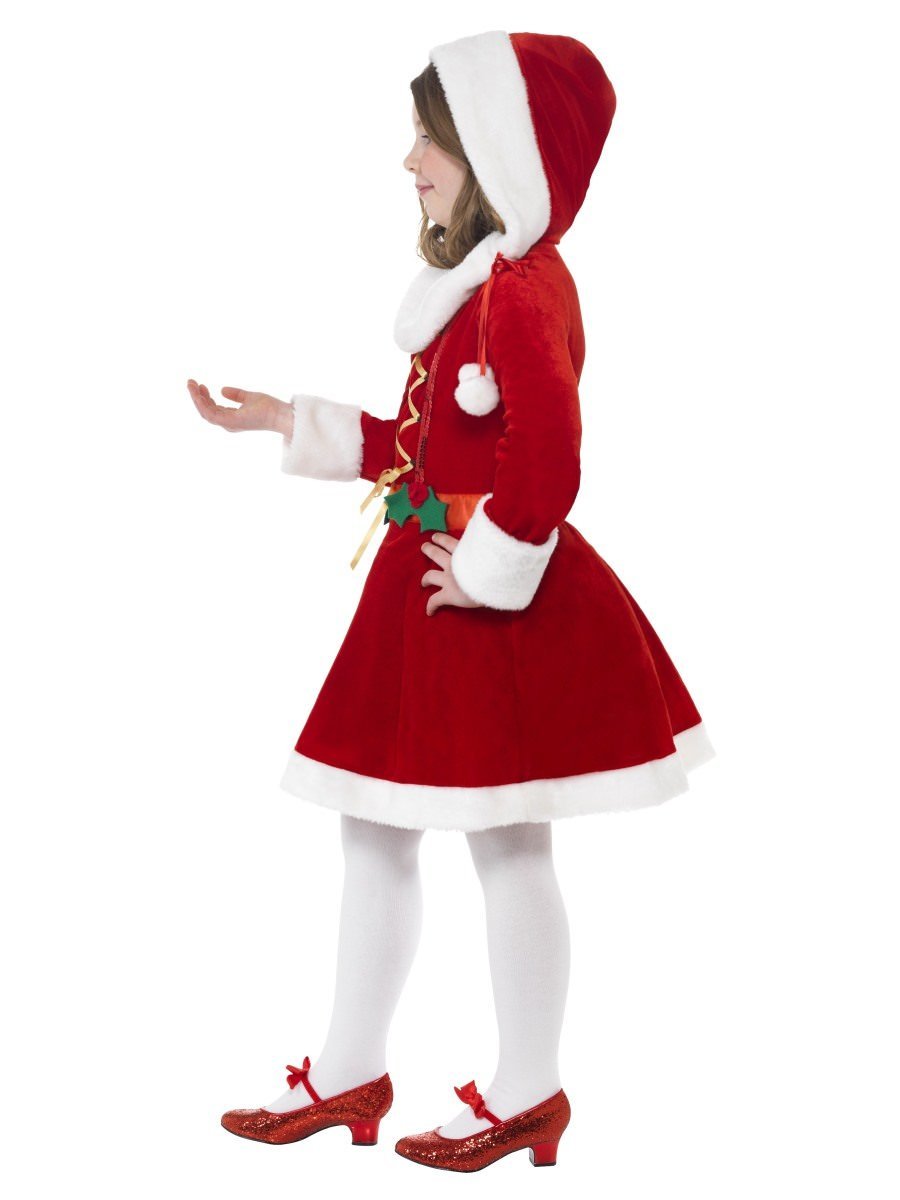 Little Miss Santa Girls Costume by Smiffy Costumes only at  TeeJayTraders.com - Image 2