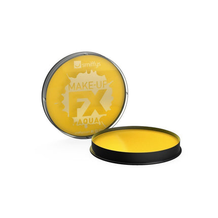 Yellow Aqua Face And Body Paint by Smiffy Costumes only at  TeeJayTraders.com