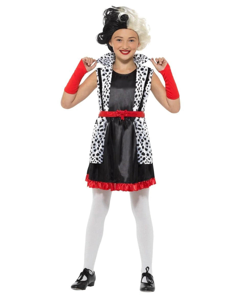 Evil Little Madame Girls Costume by Smiffy Costumes only at  TeeJayTraders.com