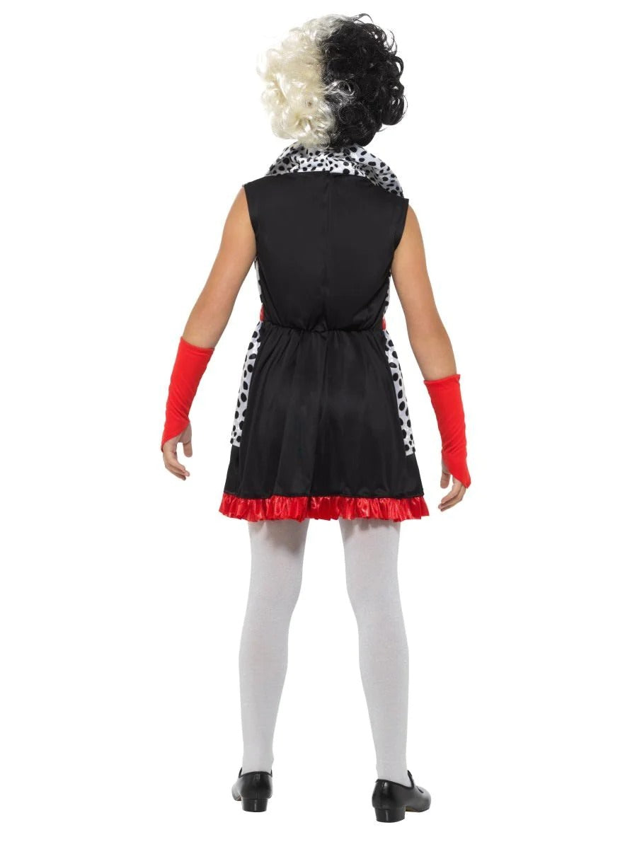 Evil Little Madame Girls Costume by Smiffy Costumes only at  TeeJayTraders.com - Image 2
