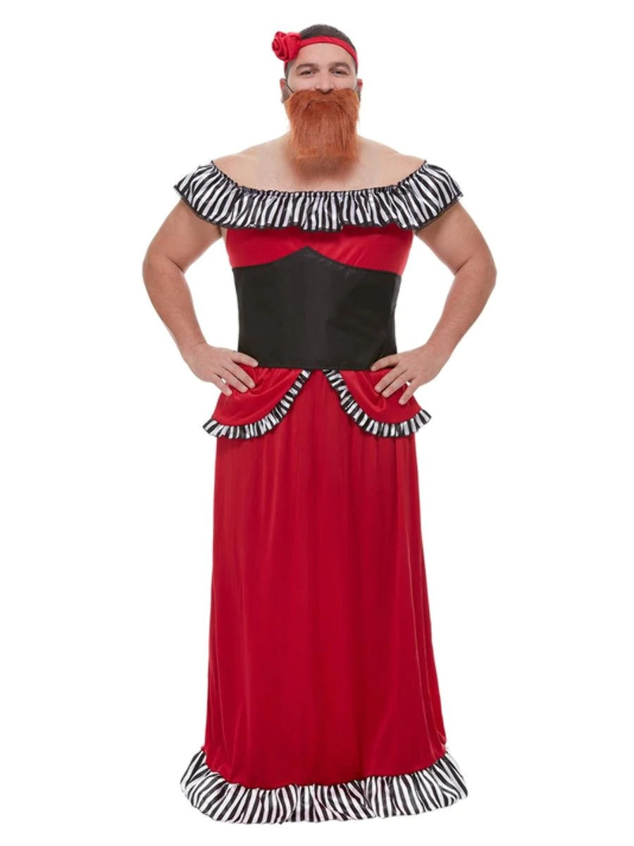 Bearded Lady Men Costume by Smiffy Costumes only at  TeeJayTraders.com