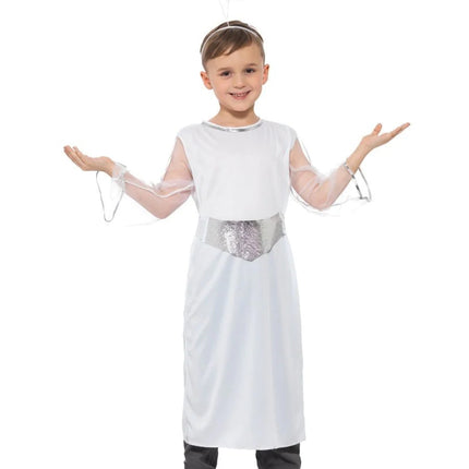 White Angel Girls Costume by Smiffy Costumes only at  TeeJayTraders.com - Image 2