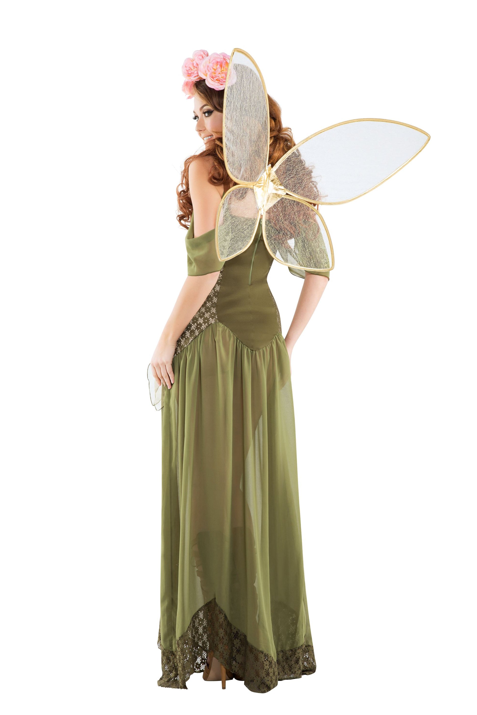 Rose Fairy Princess Woman Costume by Star Line Costume only at  TeeJayTraders.com - Image 2