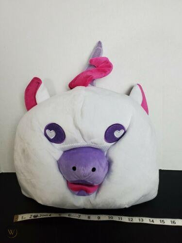 Unicorn Emoji Plush Mask by Rubies only at  TeeJayTraders.com