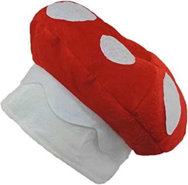 Mushroom Plush Hat by Rubies only at  TeeJayTraders.com