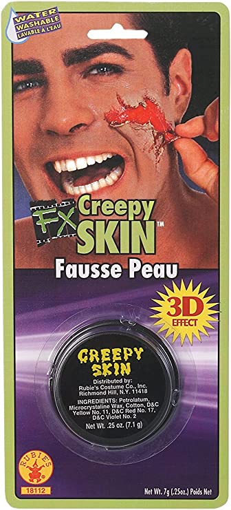 Creepy Fake Skin FX by Amscan only at  TeeJayTraders.com