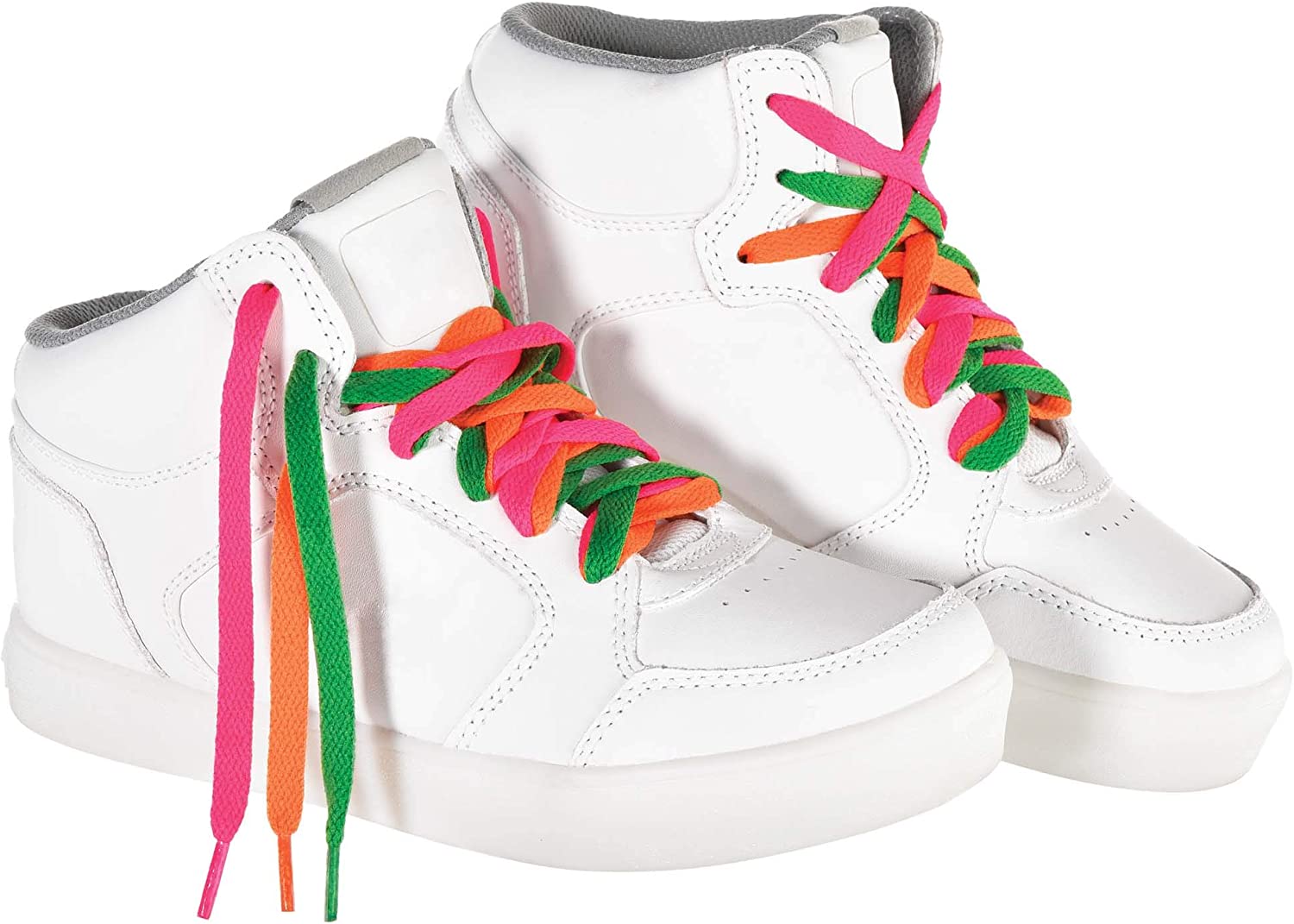 Assorted Color Sneakers Shoelaces by Amscan only at  TeeJayTraders.com