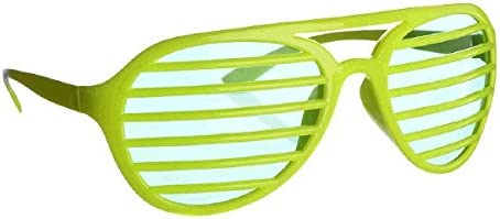 Slot Eyeglasses Neon by Amscan only at  TeeJayTraders.com