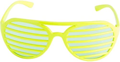 Slot Eyeglasses Neon by Amscan only at  TeeJayTraders.com - Image 2