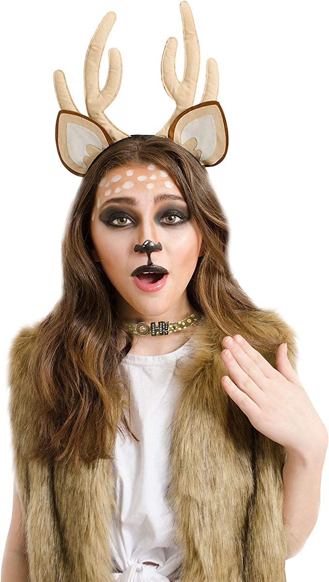 Deer Halloween Woman Costume Accessory Kit by Amscan only at  TeeJayTraders.com