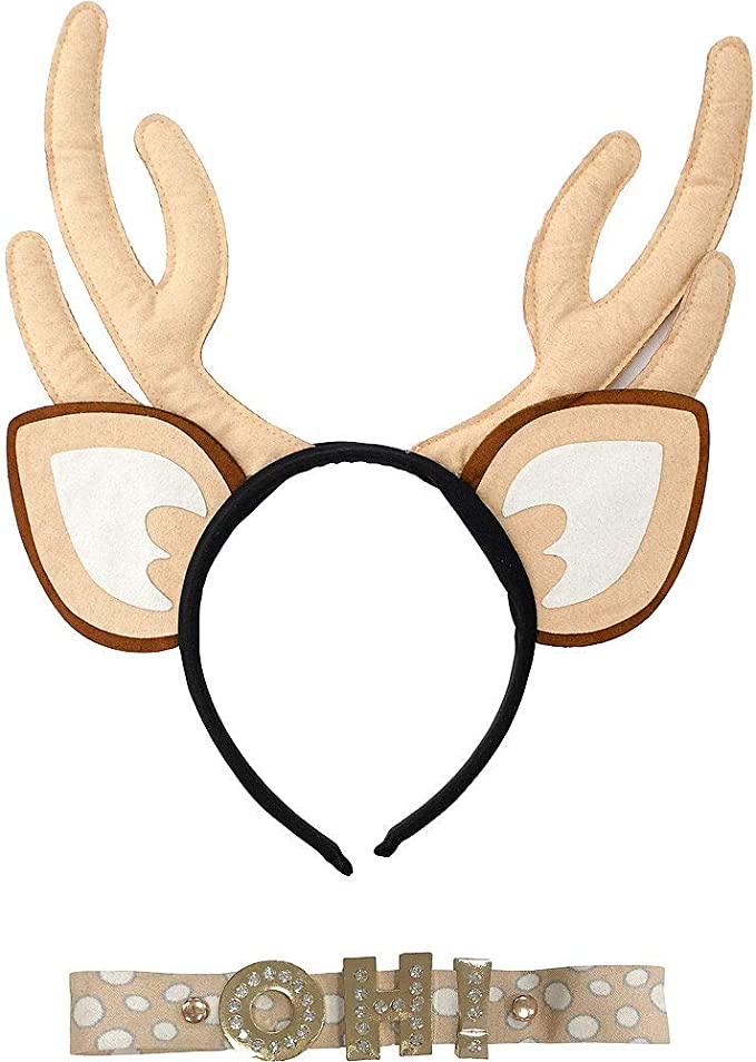 Deer Halloween Woman Costume Accessory Kit by Amscan only at  TeeJayTraders.com - Image 2