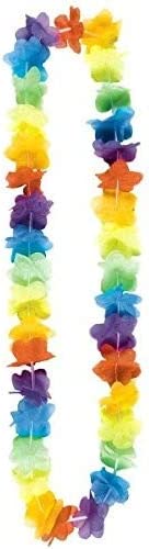 Colorful Floral Party Lei by Amscan only at  TeeJayTraders.com