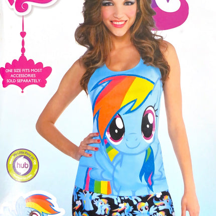 My Little Pony Rainbow Dash Tank Tunic by Amscan only at  TeeJayTraders.com