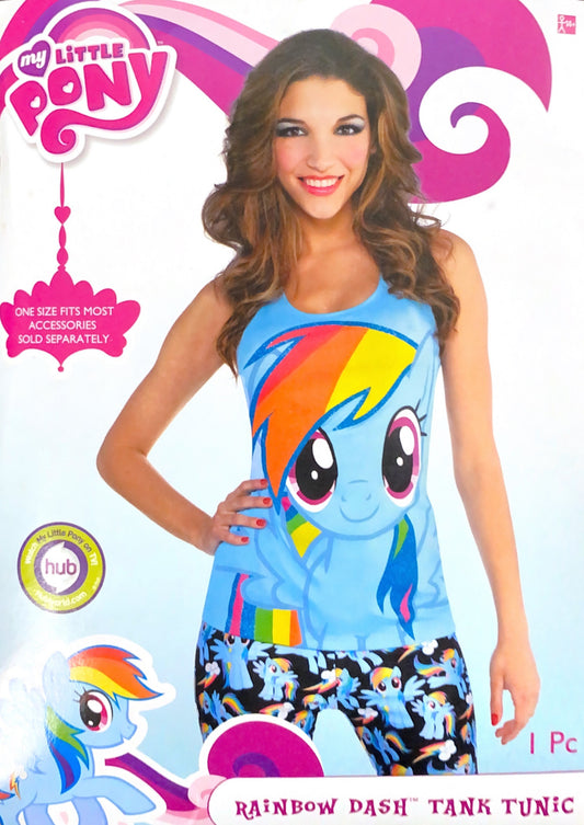 My Little Pony Rainbow Dash Tank Tunic by Amscan only at  TeeJayTraders.com