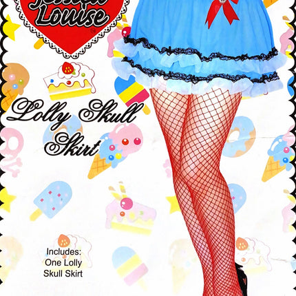 Lolly Skull Costume Skirt by Amscan only at  TeeJayTraders.com