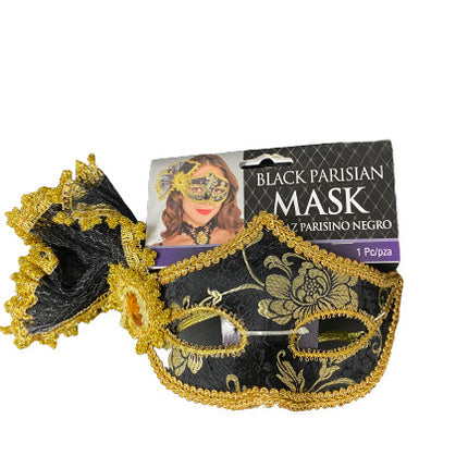Black Parisian Mask by Amscan only at  TeeJayTraders.com
