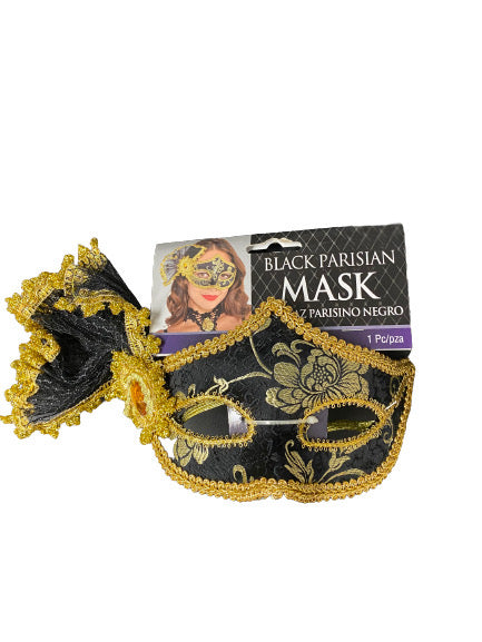 Black Parisian Mask by Amscan only at  TeeJayTraders.com