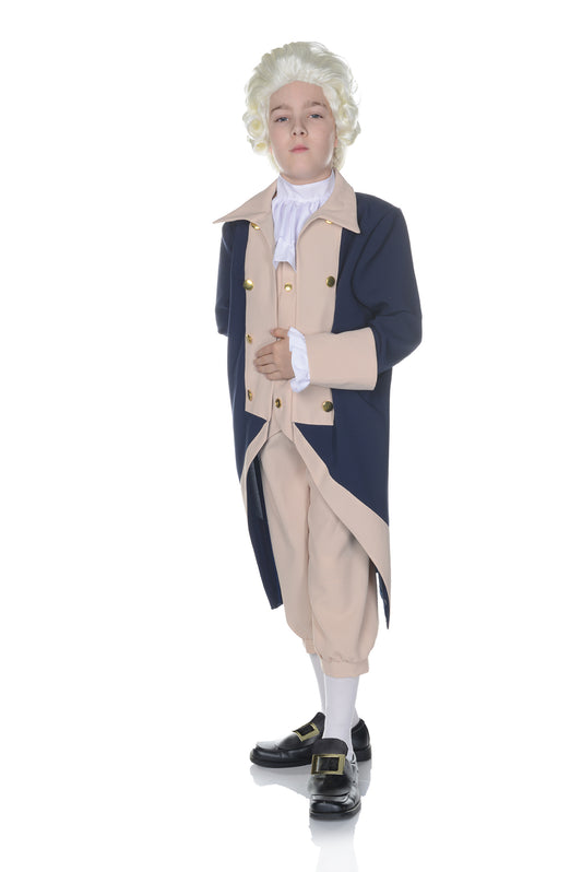 George Washington Boys Colonial Costume by Underwraps Costumes only at  TeeJayTraders.com