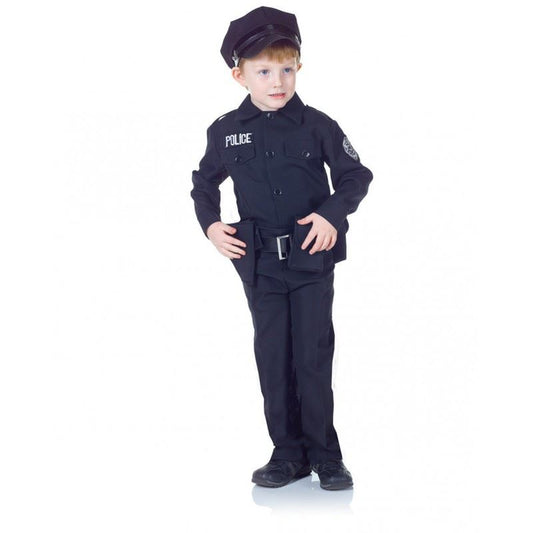 Policeman Boys Deluxe Costume by Underwraps Costumes only at  TeeJayTraders.com